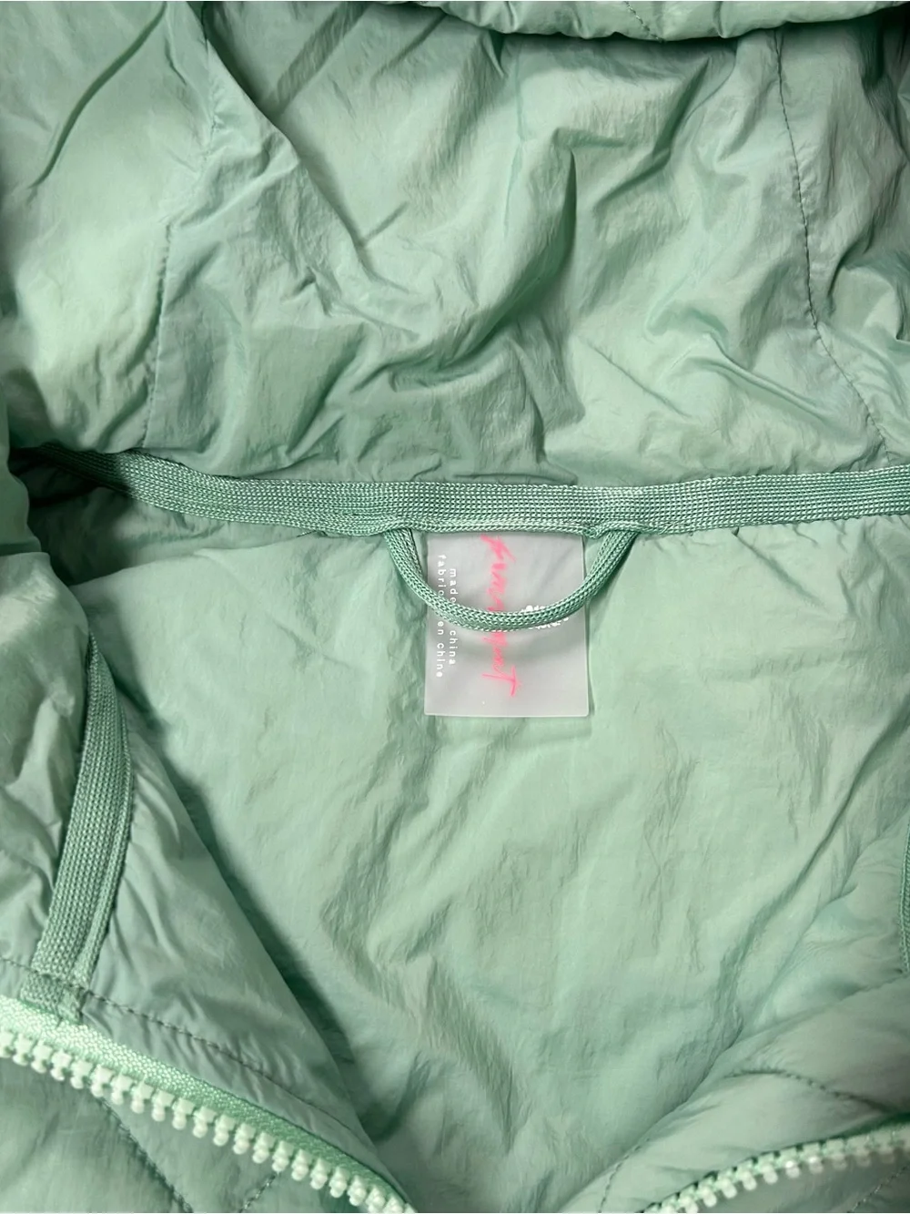 Free People Puff Fleece Jacket | Size Large